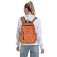 thumbnail image 5 of Yiaed Pizza Print Lightweight Backpack Travel Backpacks Hiking Daypack for Women Men, 5 of 5