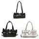 thumbnail image 1 of Bolso Hombro Lindo para Mujer Con Cierre Y Lazo Axila Femenino (L), 1 of 9