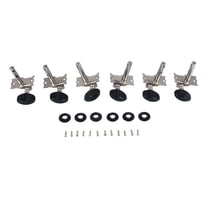 6Pcs 3R3L Guitar Tuning Pegs Open Machine Heads Acoustic Folk Guitar Tuning Peg Tuners Parts