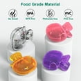 thumbnail image 3 of Mspan Electric Toothbrush Head Cover: Sonic Toothbrush Cap Travel Protector Plastic Brush Pod Protection Clip Case Value Pack, 3 of 6