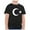 Black, variant on Boys Summer Shirts Child Boys Short Sleeve T Shirts Baby Moon Star Print Short Sleeve Boys' Minimalist Style Pattern Printed Top