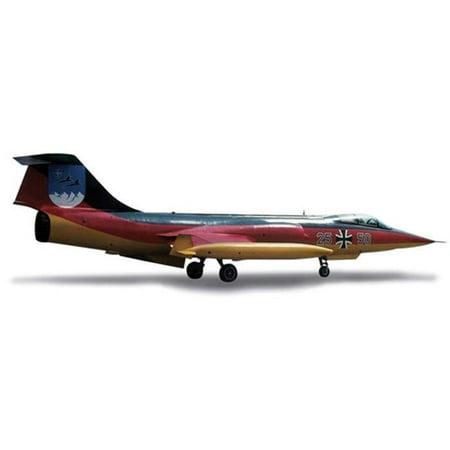 Flying Scale Model Aircraft - Herpa Luftwaffe F-104G Starfighter 1/200 Scale Diecast Aircraft Airplane Model
