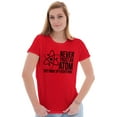 thumbnail image 4 of Never Trust An Atom Science Nerd Joke Womens Slim Fit Graphic Tee Brisco Brands X, 4 of 5