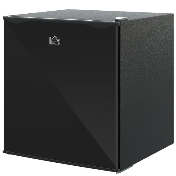 CoSoTower 1.1 Cu. Ft. Mini Freezer, Compact Upright Freezer with Reversible Door, Removable Shelf, Adjustable Temperature, Black