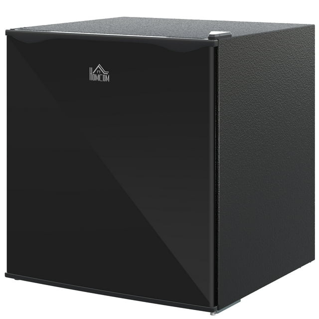 CoSoTower Congélateur Mini de 1,1 Pi3, Congélateur Vertical Compact avec Porte Réversible, Tablette Amovible, Température Réglable, Noir
