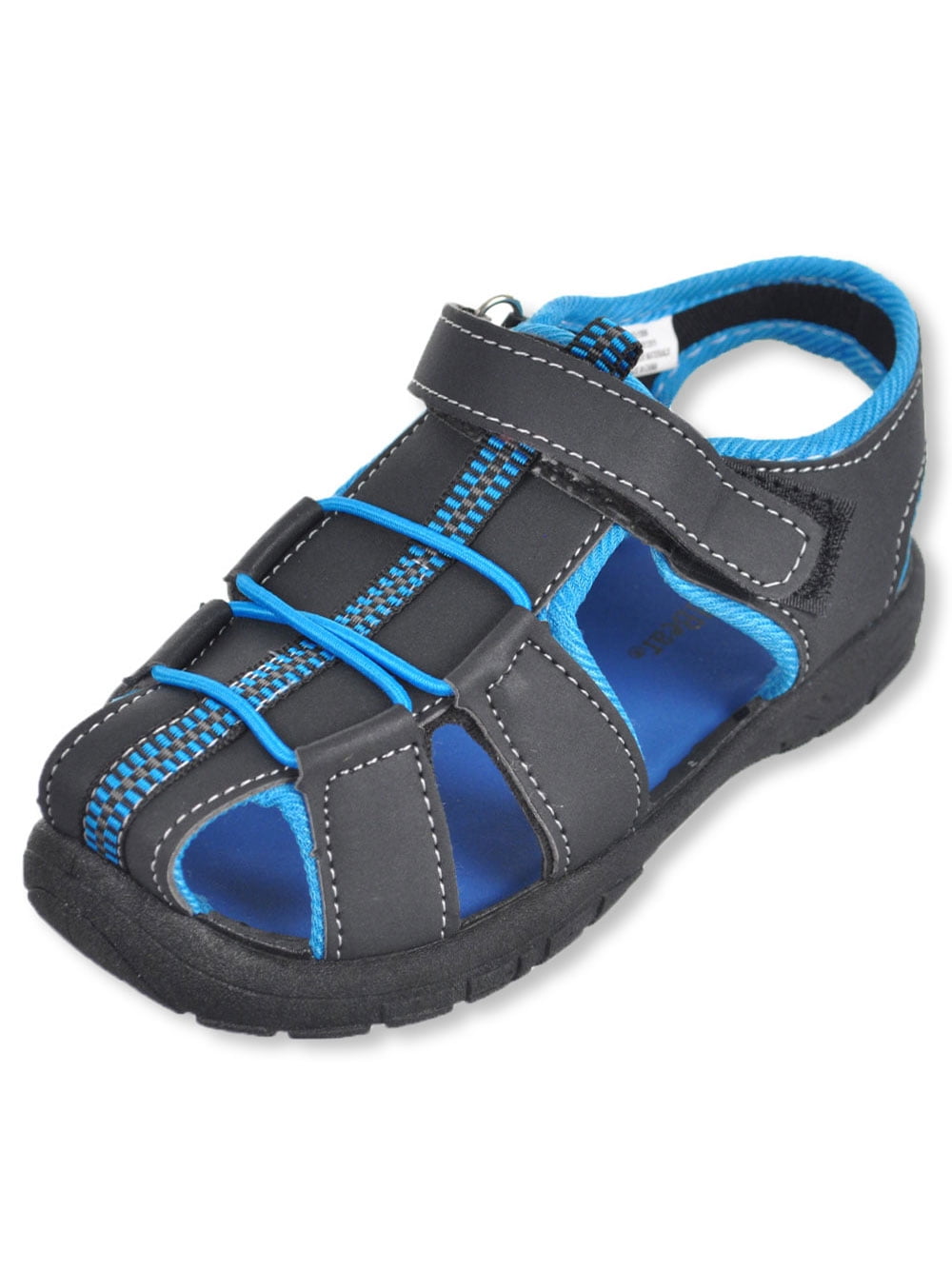 Rugged Bear Boys Sport Sandals 1 Youth Black//Blue