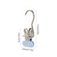 thumbnail image 3 of CaiYueKe Soft Rubber Coated Pant Hangers Clips Stainless Steel Closet Organizer Antiskid No Mark Clip for Jeans Trousers Skirts Pants Space Saving Wardrobe Storage, 3 of 7