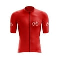 thumbnail image 1 of Bike Forever Red Cycling Jersey - M, 1 of 3