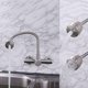 thumbnail image 5 of robinet De Cuisine Robinet Mural En Acier Inoxydable 304 Robinet D'vier Pivotant 360., 5 of 5