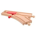 thumbnail image 4 of Wood Train Track Expansion Wooden Train Track Accessories For Kids Educational Playtime 16.50X9.30X1.10CM Multi 1Pcs, 4 of 4