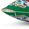 thumbnail image 3 of Trinidad And Tobago Square Pillow Green, 3 of 7