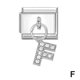 thumbnail image 2 of Pulsera con colgante de letra italiana, nueva, de acero inoxidable, ideal para hacer tú mismo., 2 of 2
