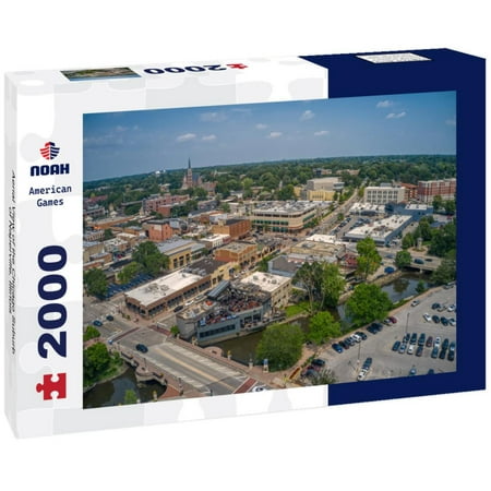 Noah Jigsaw Puzzle Aerial View of the Chicago Suburb of Naperville, Illinois 2000 pieces