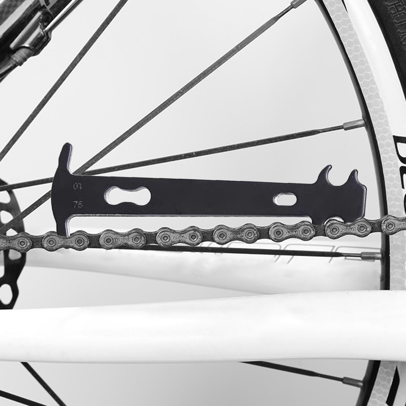 Kmxyo Bike Chain Ruler Solid Repair Parts Lightweight Bicycle Chain