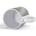 thumbnail image 6 of 11 Oz White and Gold Marble Ceramic Coffee Mug - Decorative Tea Cup for Home or Office, 6 of 8