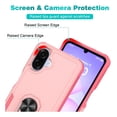 thumbnail image 5 of Rosebono Compatible With Samsung Galaxy A07 Case, Hybrid Case With Adjustable Integrated Ring Kickstand (Pink), 5 of 5