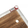 thumbnail image 1 of Measuring Ruler, Stainless Steel Goniometer Electronic Ruler, With Fixing Screw For Angle Measuring Measure Tool Length Measuring 0-300mm,0-500mm, 1 of 8