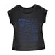 thumbnail image 4 of Camiseta de verano con cuello redondo para mujer, para acampar, viajar, caminar, regalo para mujer Negro, 4 of 7