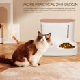 thumbnail image 2 of YIXIGGC Gravity Pet Feeder and Water Dispenser Set, Automatic Cat Food Dispenser, Automatic Pet Feeder and Water Dispenser 2 in 1Suitable for Tracing Dogs and Pets DYF329-1919, 2 of 7