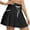 Black, variant on Women's High Waisted Swim Skirt with Shorts Liner Bathing Suit Tankinis Swimsuit Bottoms with Zipper Pockets Beach Skirts for Women Navy XL