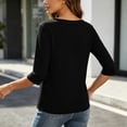 thumbnail image 7 of Guluxicc Women's Open Front Shirts Long Sleeve Solid Tops for Everyday Wear Summer Casual Outfits, 7 of 7