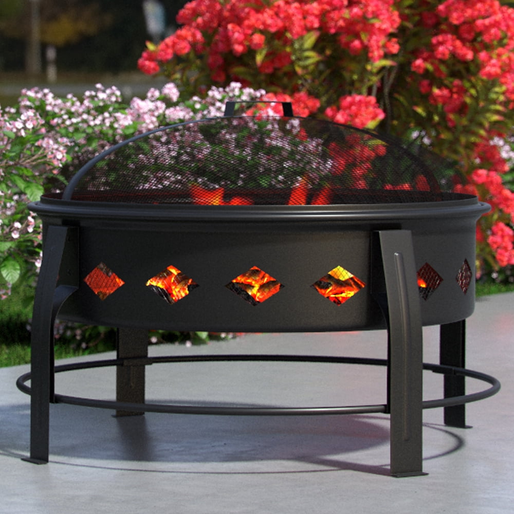 Regal Flame Cosmic Flame 27? Portable Outdoor Fireplace Fire Pit for ...