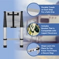 thumbnail image 2 of Escalera telescópica RecPro RV de 3,8 m compatible con Lippert On-The-Go, 2 of 9