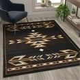 thumbnail image 2 of Flash Furniture Amado Rectangular Southwestern Black, Beige, Brown Area Rug, 5' x 7', 2 of 7