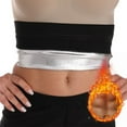 thumbnail image 2 of Ejercicio de pérdida de peso para mujeres y hombres, cinturón adelgazante, ejercicio de sudoración de iones de plata, cinturón envolvente para el vientre, cinturón de sudoración abdominal, cinturón, 2 of 8