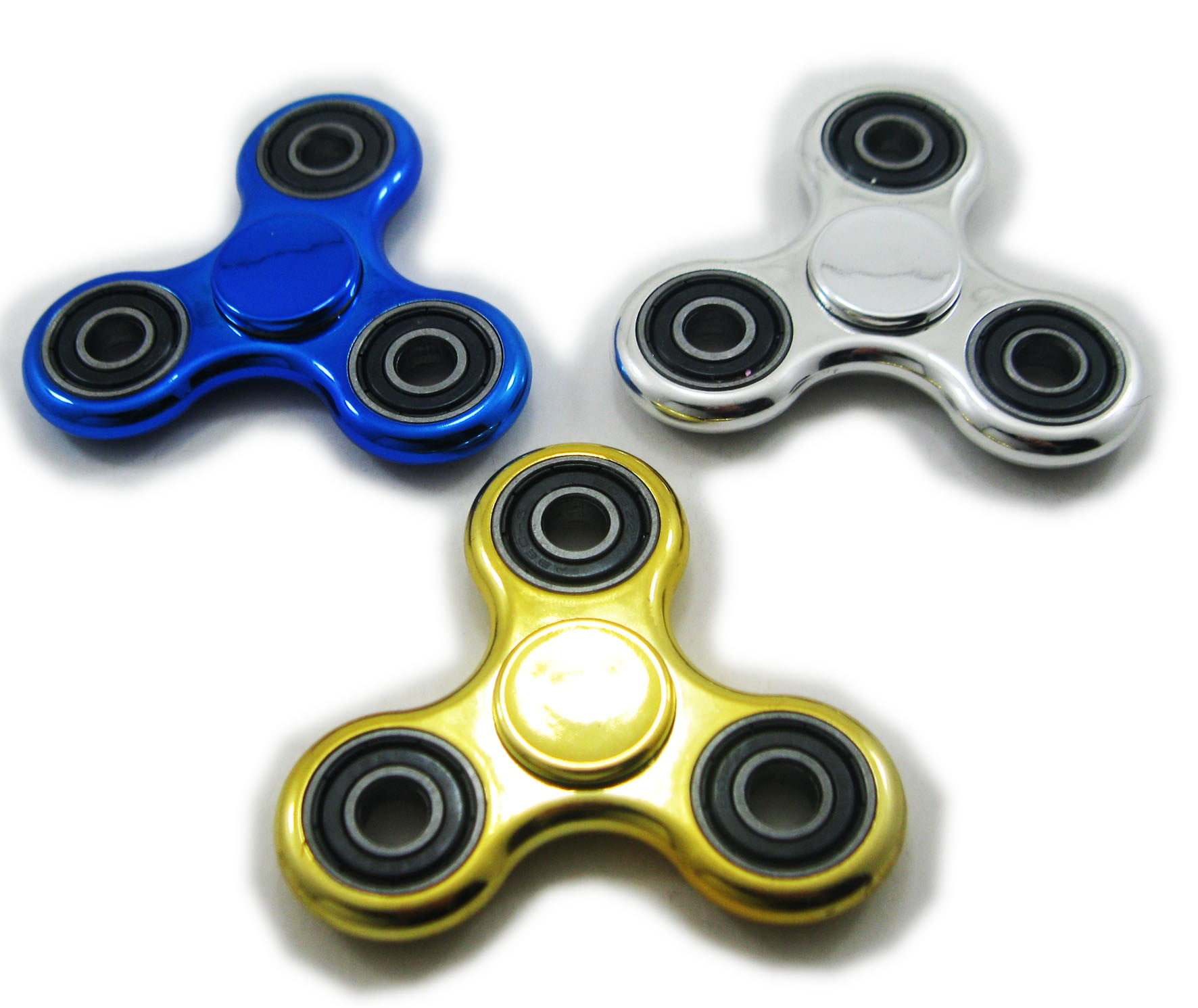 Spinners By IN Global Original Edition Tri-Color Fidget Spinner
