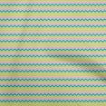 thumbnail image 1 of oneOone Velvet Olive Green Fabric Chevron Sewing Material Print Fabric By The Yard 58 Inch Wide, 1 of 4