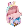 thumbnail image 2 of No Boundaries Women’s Backpack Duo with Square Lunchbox Multi Tie Dye with Patches, 2 of 5