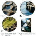 thumbnail image 3 of Designart "Of Giants Ireland Legends wall decor II" Nautical & Beach Floater Framed Canvas Art Print, 3 of 7