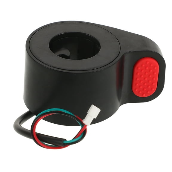 HIAKDOFT Scooter Throttle 1Set for Electric Bikes and Scooters Black Plastic Design