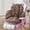 Khaki Leopard Print, variant on Comfy Office Chair Cushion, Cute Seat Cushion Leopard Print Cushion for Gaming Chair with Backrest Non-Slip Floor Seating for Adults and Pets Khaki Stuff for Room Decor
