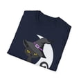 thumbnail image 5 of Cat Witch Hat, Gildan Unisex Softstyle T-Shirt, Graphic Tee, S-3XL, 5 of 5