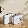 thumbnail image 2 of Reshow Reproductor de Casetes Portátil con Altavoz y USB-C, Grabadora de Cinta para Música y Voz, Regalo Nostálgico (Gris), 2 of 8