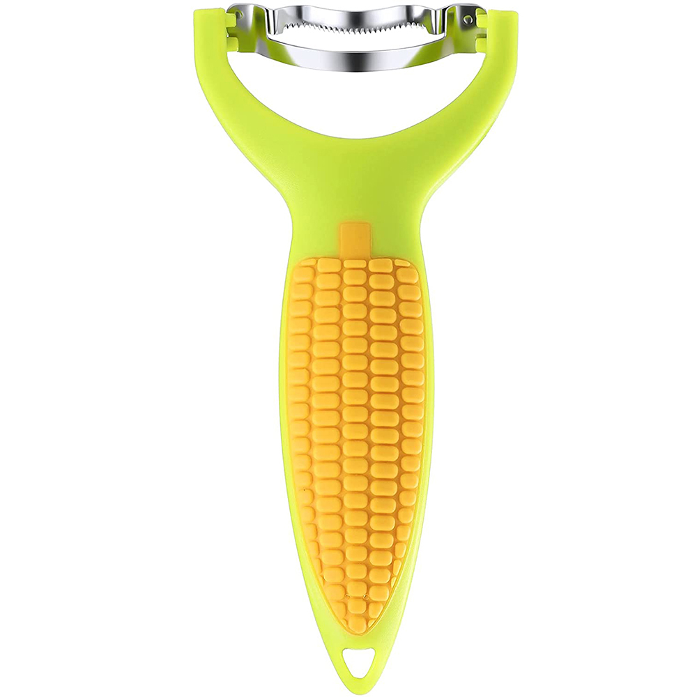 Corn Peeler Corn Peeling Knife, Kitchen Corn Remover Serrated Vertical