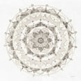 thumbnail image 3 of Nai, Danhui 12x12 Black Modern Framed Museum Art Print Titled - Neutral Mandala, 3 of 5