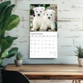 thumbnail image 5 of Puppy Pals | 2026 12x24" (Hanging) Monthly Square Wall Calendar | Plato, 5 of 9