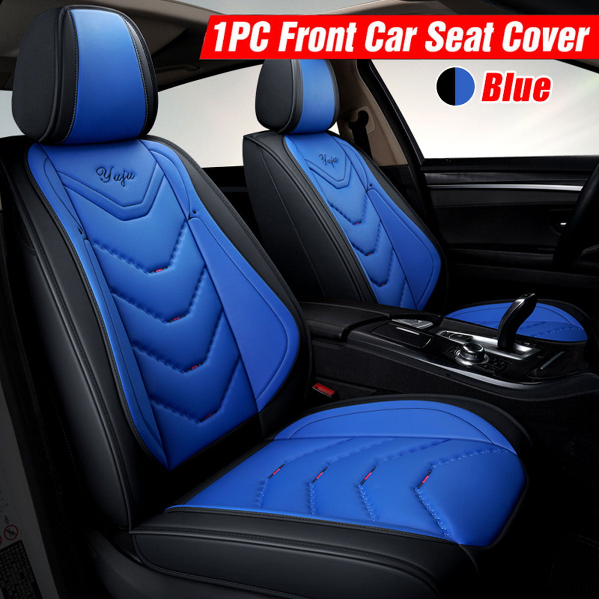 Big Ant Car Seat Cushion,PU Leather Auto Seat Cover Pad for Car Driver Seat 1pc