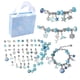 thumbnail image 1 of Kit de fabricación de pulseras Joyas DIY Cuentas Colgantes Set Cumpleaños Navidad Dar gracias Regalo Artesanía Accesorio Suministros para manualidades Azul kenally HA009248-02B, 1 of 6