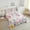 Llama, variant on Cute Sloth Comforter Set ,Cartoon Animal Bedding Full Size,Kawaii Sloth Comforter,Botanical Floral Leaves Tulip Garden Bed Sets with 2 Pillowcases,Reversible