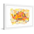 thumbnail image 2 of Marmont Hill - "Dinosaur 2" by Yolanta Gawlik Framed Painting Art Print, 2 of 5