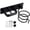 Black, variant on WRKEKC Clearance ‌Wall Mounted Hair Dryer Stand‌ - Made of Aluminum Alloy, Universal Size, Designed for Most Hair Dryers, Keeps Bathroom Neat & Organized, Easy to Install, Adds Style to Your Home
