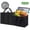 Black, variant on Tripumer 2 Pack Insulated Reusable Grocery Shopping Bags Insulated Grocery Bag for Food Delivery Zipper
