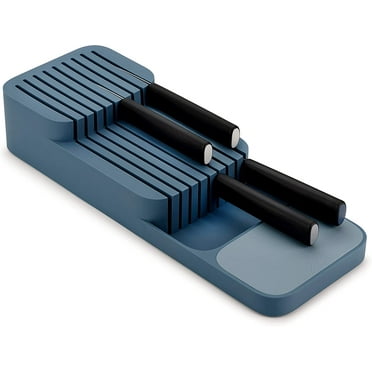 Joseph Joseph DrawerStore Knife Organizer, Block, Blue