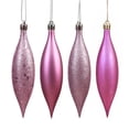 thumbnail image 1 of Mauve 4 Finish Assorted Drop Ornament - 5.5 in. - 8 Per Box, 1 of 1