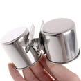 thumbnail image 3 of Stainless Steel Feeder Cups with Clamp Double Bowl Food & Water for Parrots,Conures,Lovebirds Cage Mount Bowls for Small & Large Birds (1-Pack), 3 of 9