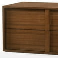 thumbnail image 4 of Modern Walnut Nightstand with Two Integrated Drawers, 4 of 5